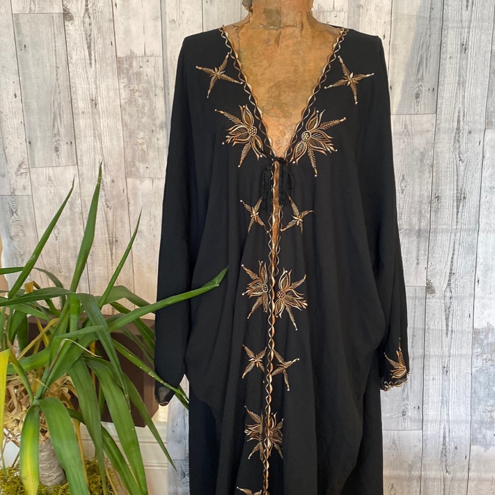 Vintage Kimono Beach Cover Free Size